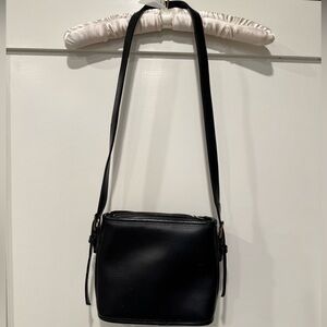 Vintage Leather Coach Black Handbag